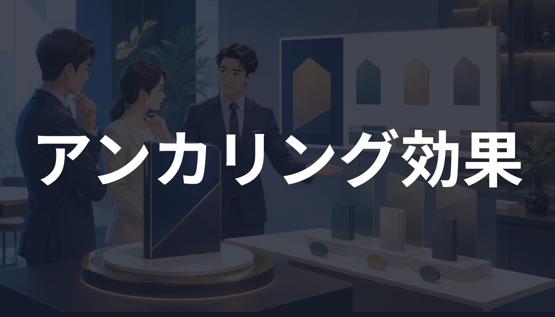 アンカリング効果とは？価格交渉や販売で使われる心理を初心者向けに解説