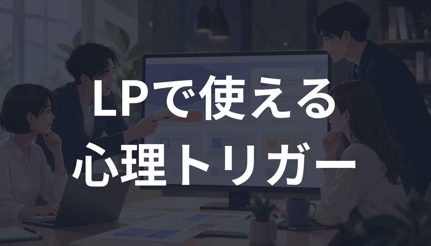 LPで使える心理トリガーとは？購入や申し込みを後押しする見せ方を解説