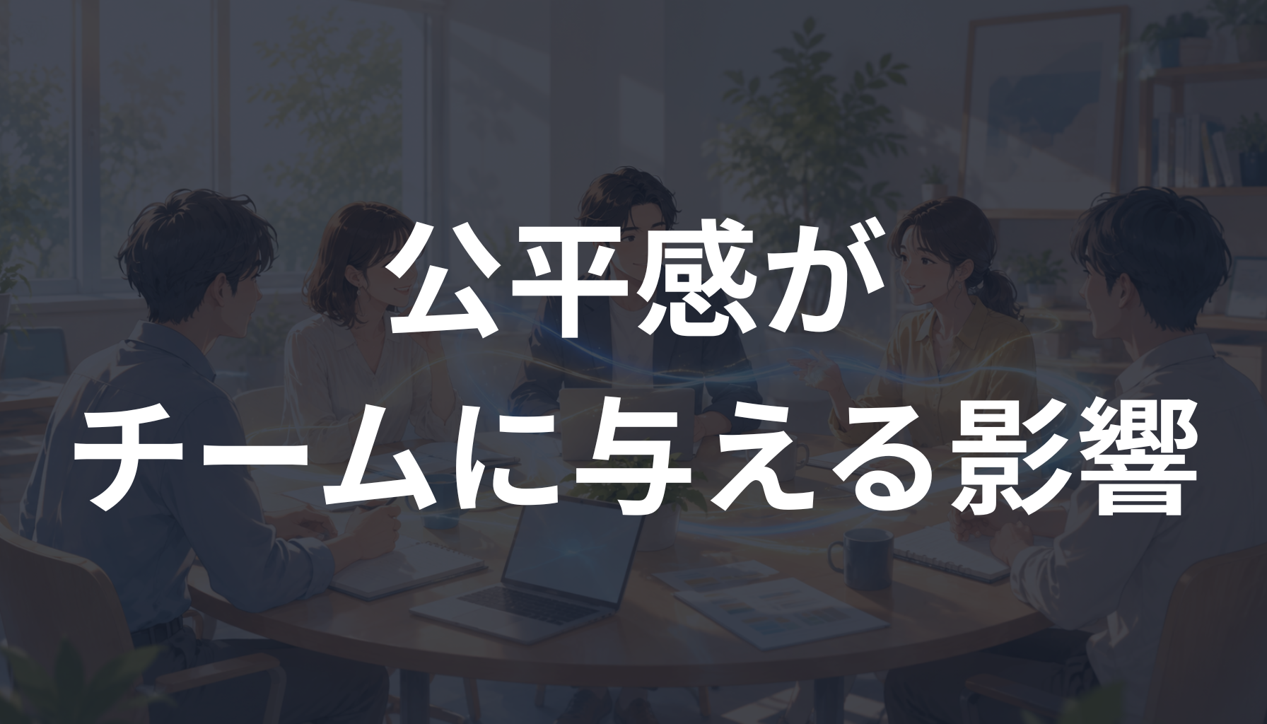公平感がチームに与える影響とは？信頼と意欲を高めるマネジメントを解説