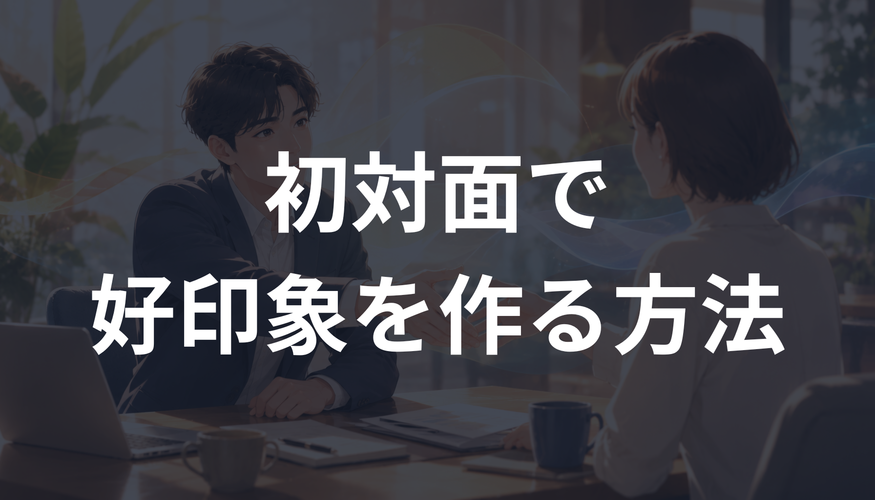 初対面で好印象を作る方法とは？営業・交渉で信頼される心理学を解説