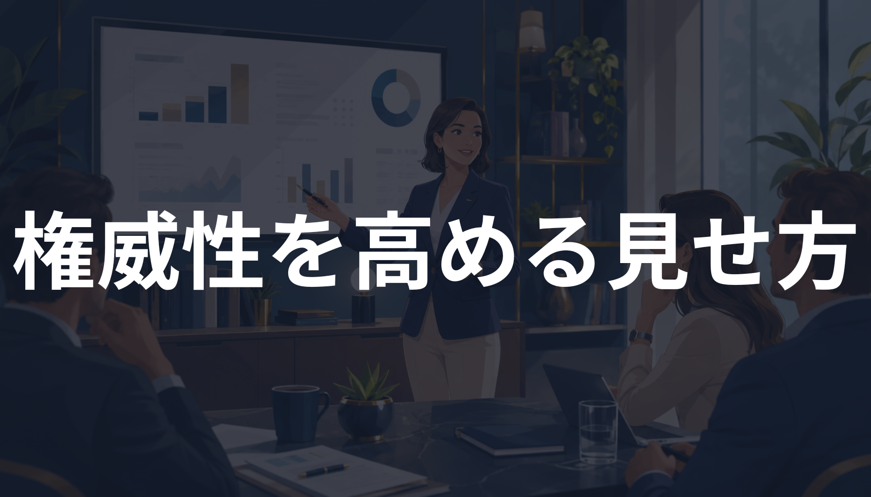 権威性を高める見せ方とは？信頼される情報発信の心理学を解説